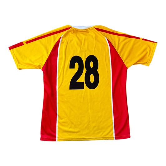 Large Azzurri Earls of Leuven GAA Yellow T-Jersey