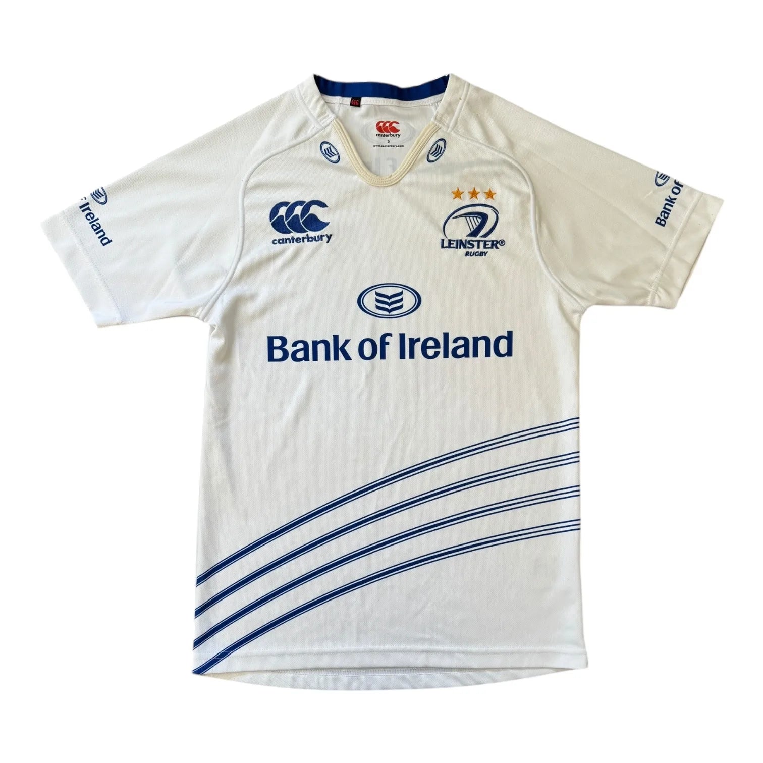 Small Canterbury White Leinster Rugby Shirt