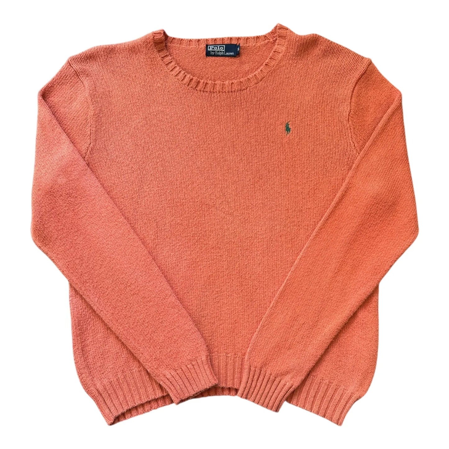 Extra large Ralph Lauren Orange Knitted Jumper