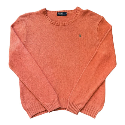 Extra large Ralph Lauren Orange Knitted Jumper