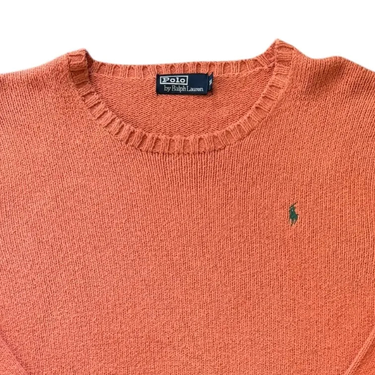 Extra large Ralph Lauren Orange Knitted Jumper