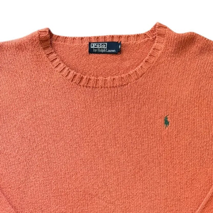 Extra large Ralph Lauren Orange Knitted Jumper