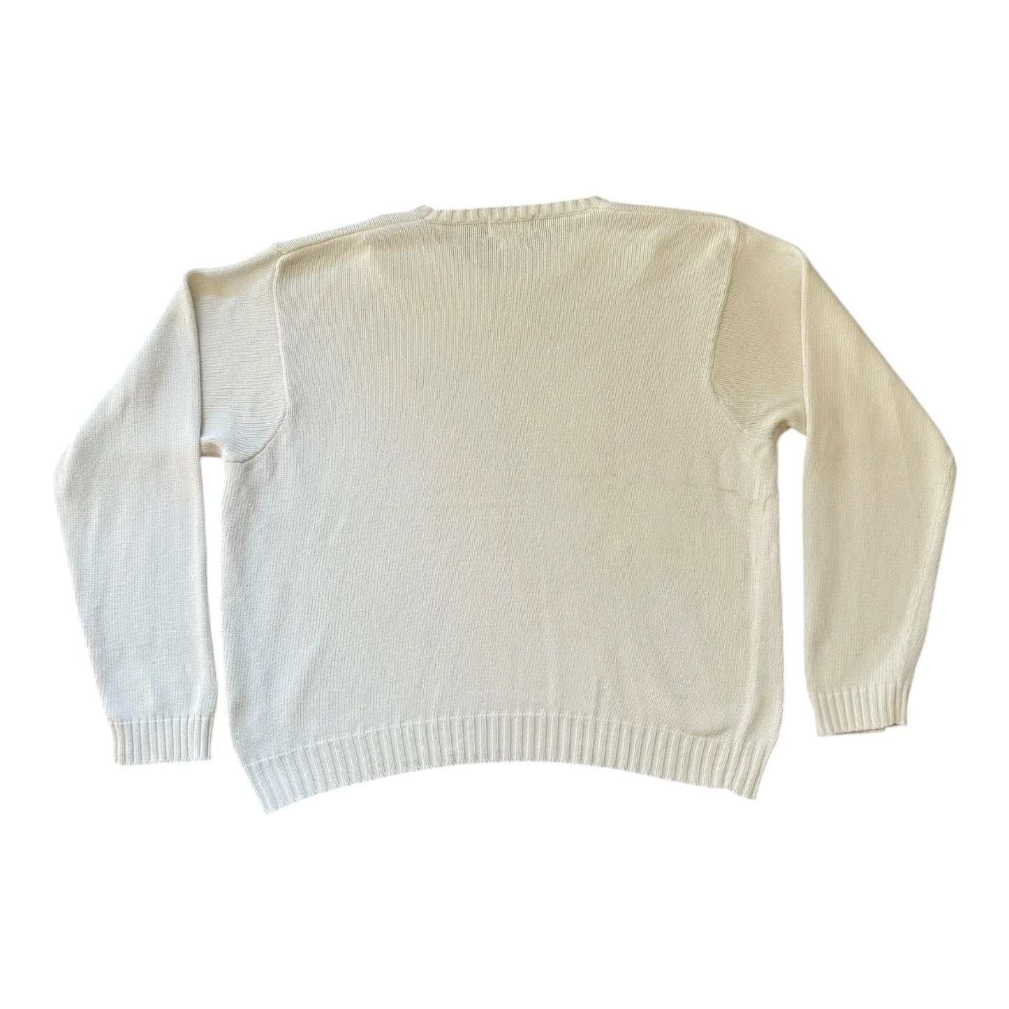 XXL Ralph Lauren White Heavy Knit