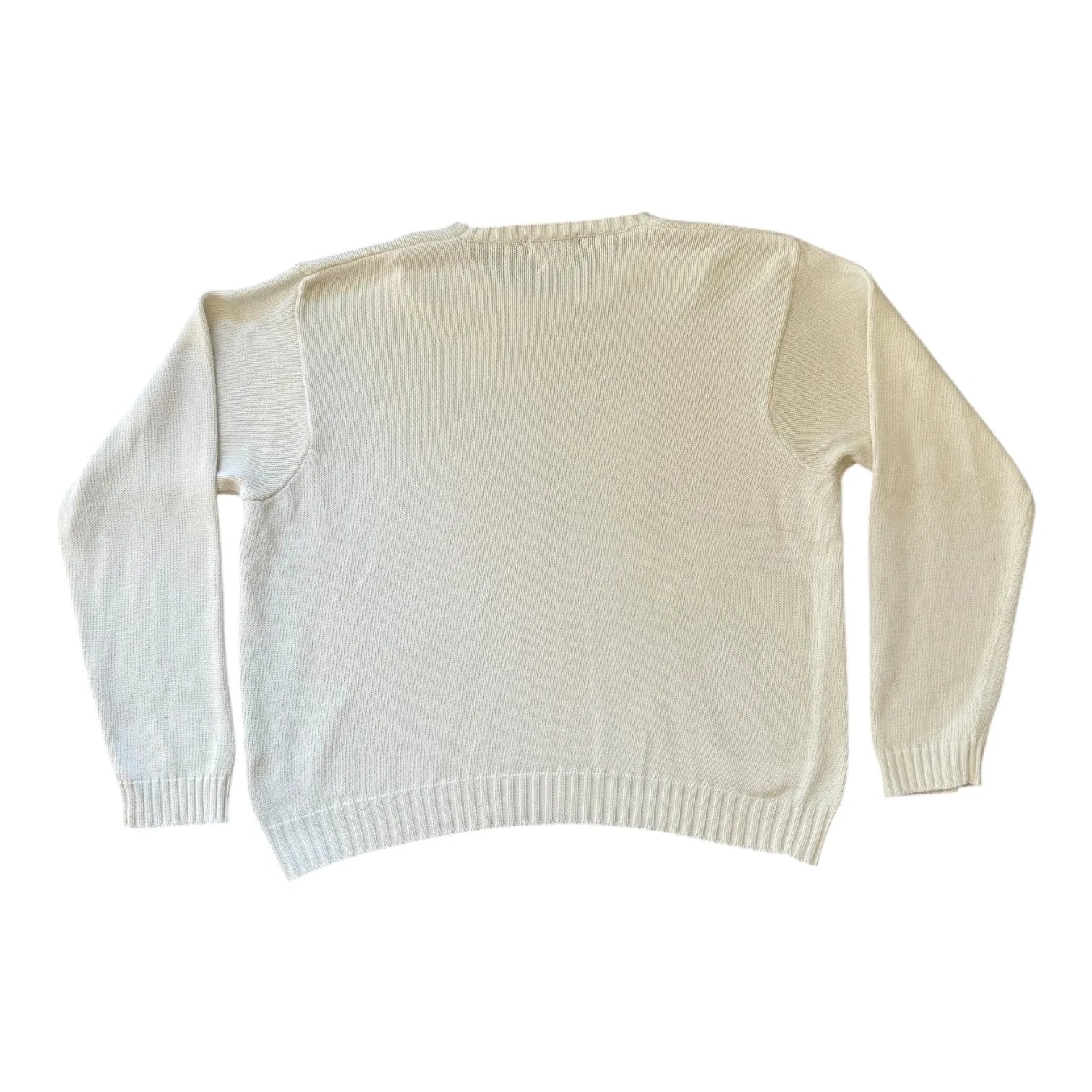 XXL Ralph Lauren White Heavy Knit