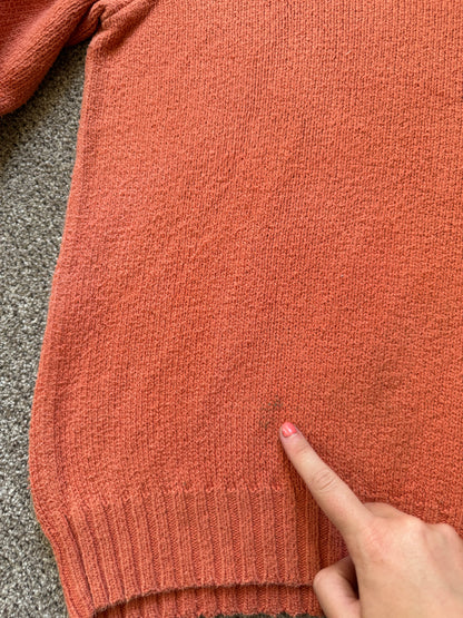 Extra large Ralph Lauren Orange Knitted Jumper