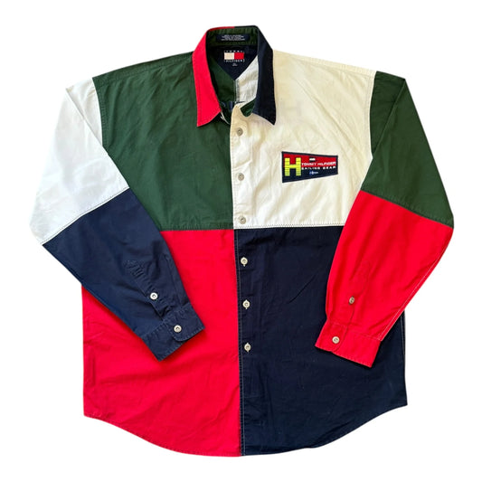 Extra large Tommy Hilfiger Sailing Gear Block Coloured Shirt