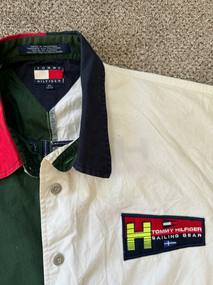 Extra large Tommy Hilfiger Sailing Gear Block Coloured Shirt