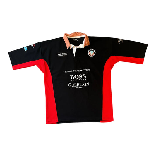 Extra large Errea Black Abu Dhabi Rugby Shirt