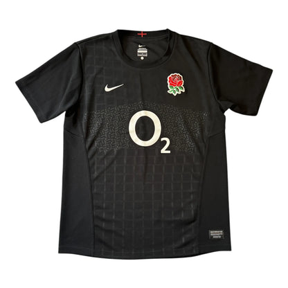 Aged 12-13 Nike Black England Rugby T-Shirt