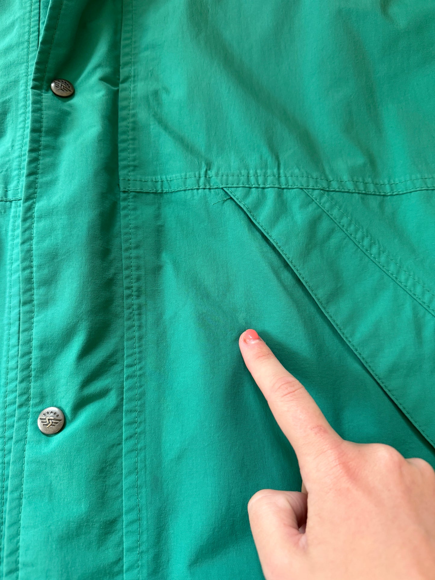 Large Schoffel Gore-Tex Green Alpine Jacket