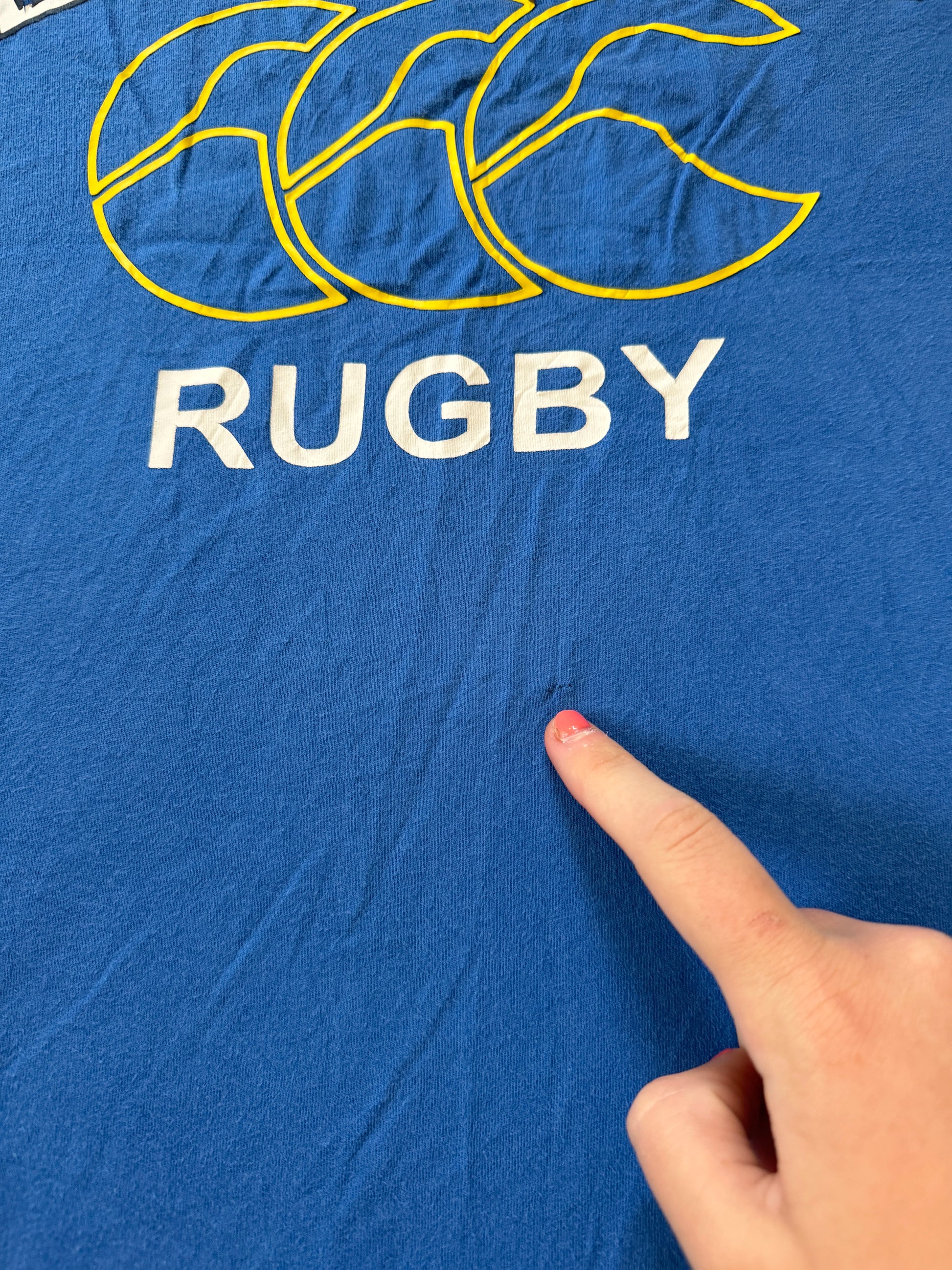 Small Canterbury Blue Leinster Rugby T-Shirt