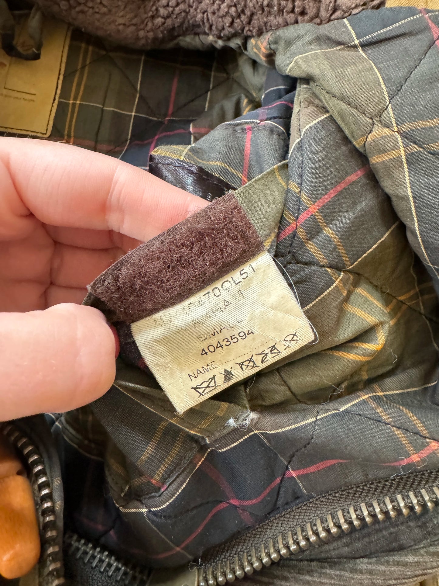 Small Barbour Kirkham Duffle Jacket