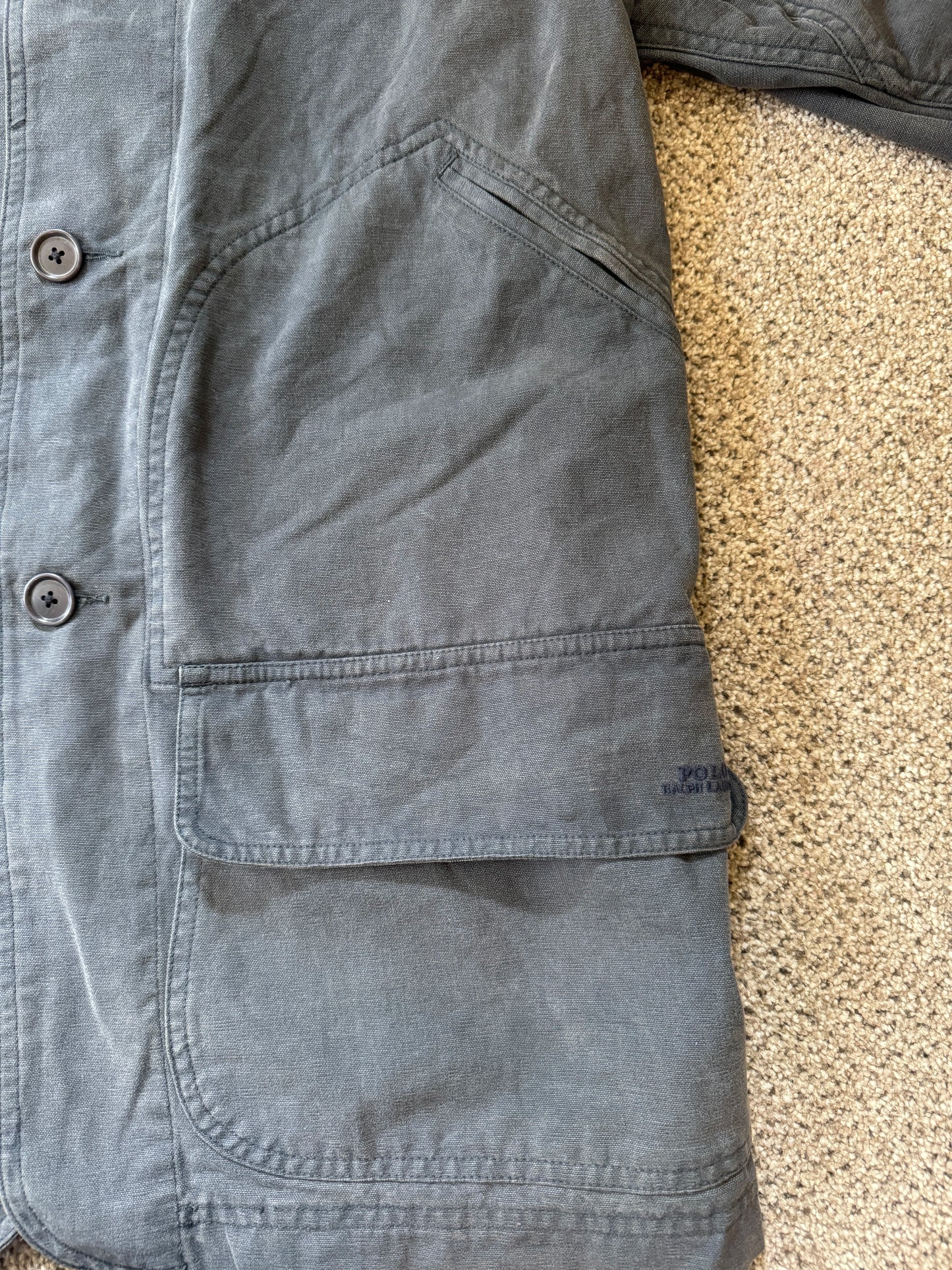 Small Ralph Lauren Grey Chore Jacket