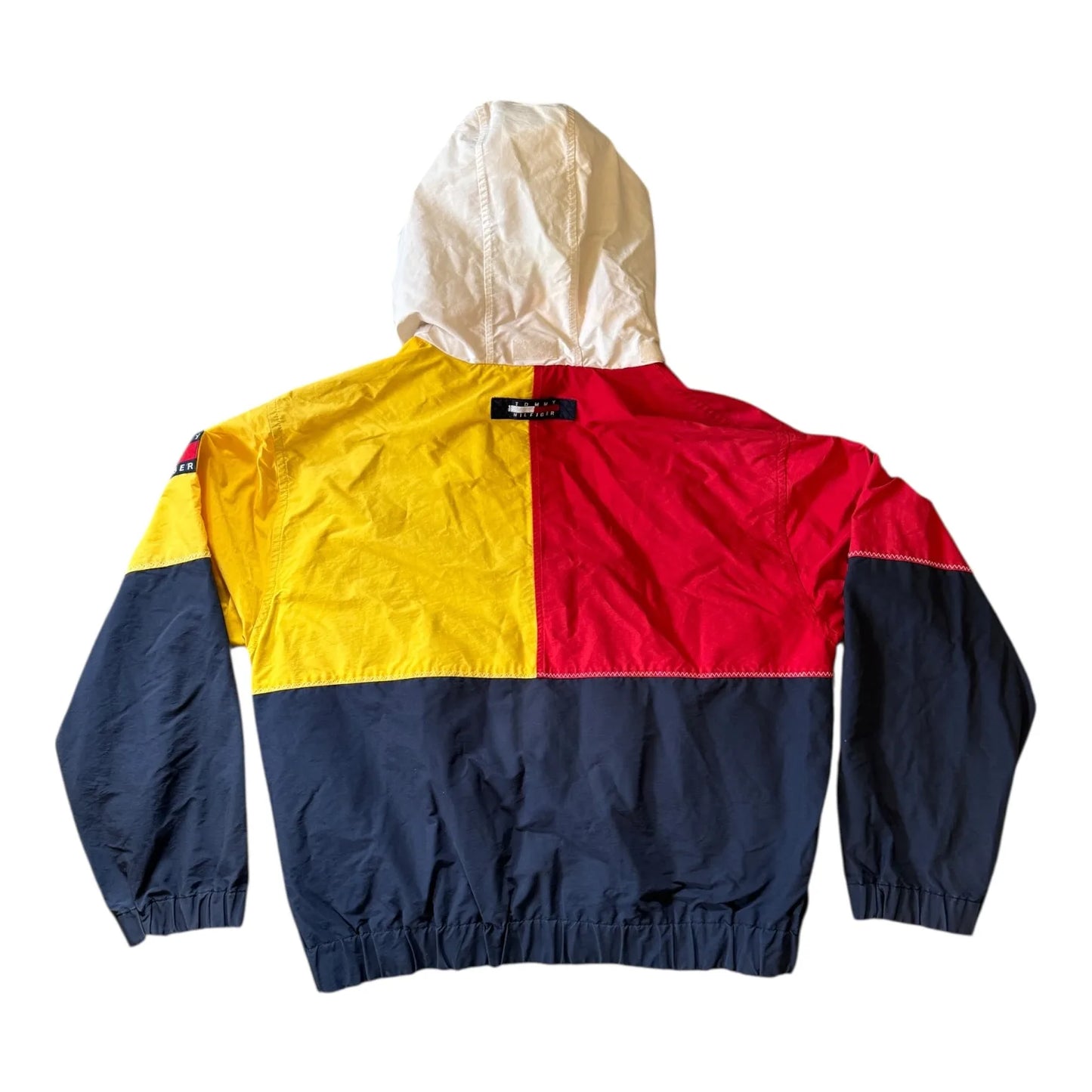 Large Tommy Hilfiger 90's Navy Sailing Coat