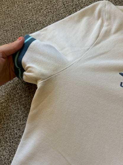 Large Umbro White England Rugby T-Shirt