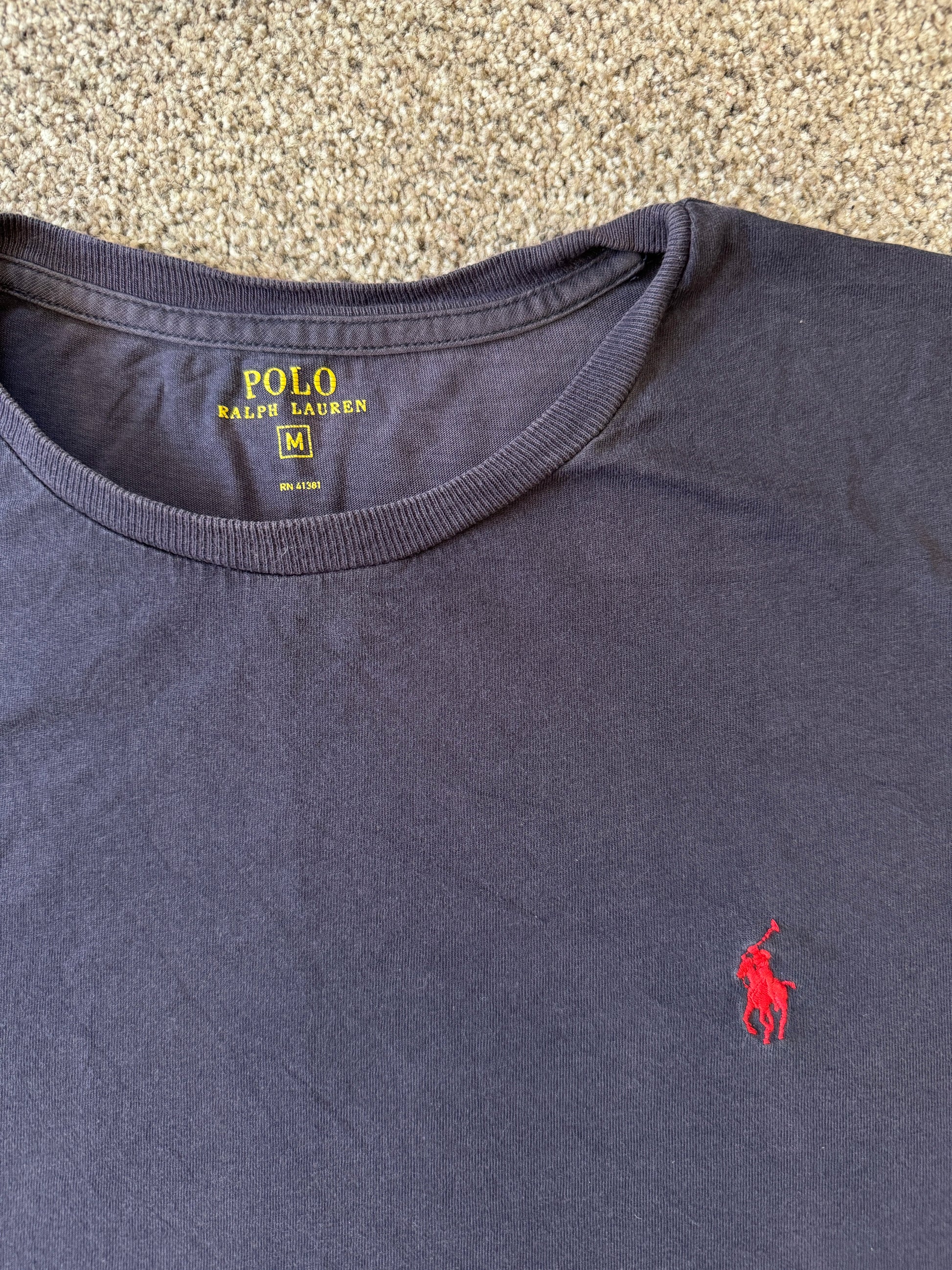 Medium Ralph Lauren Navy T-Shirt