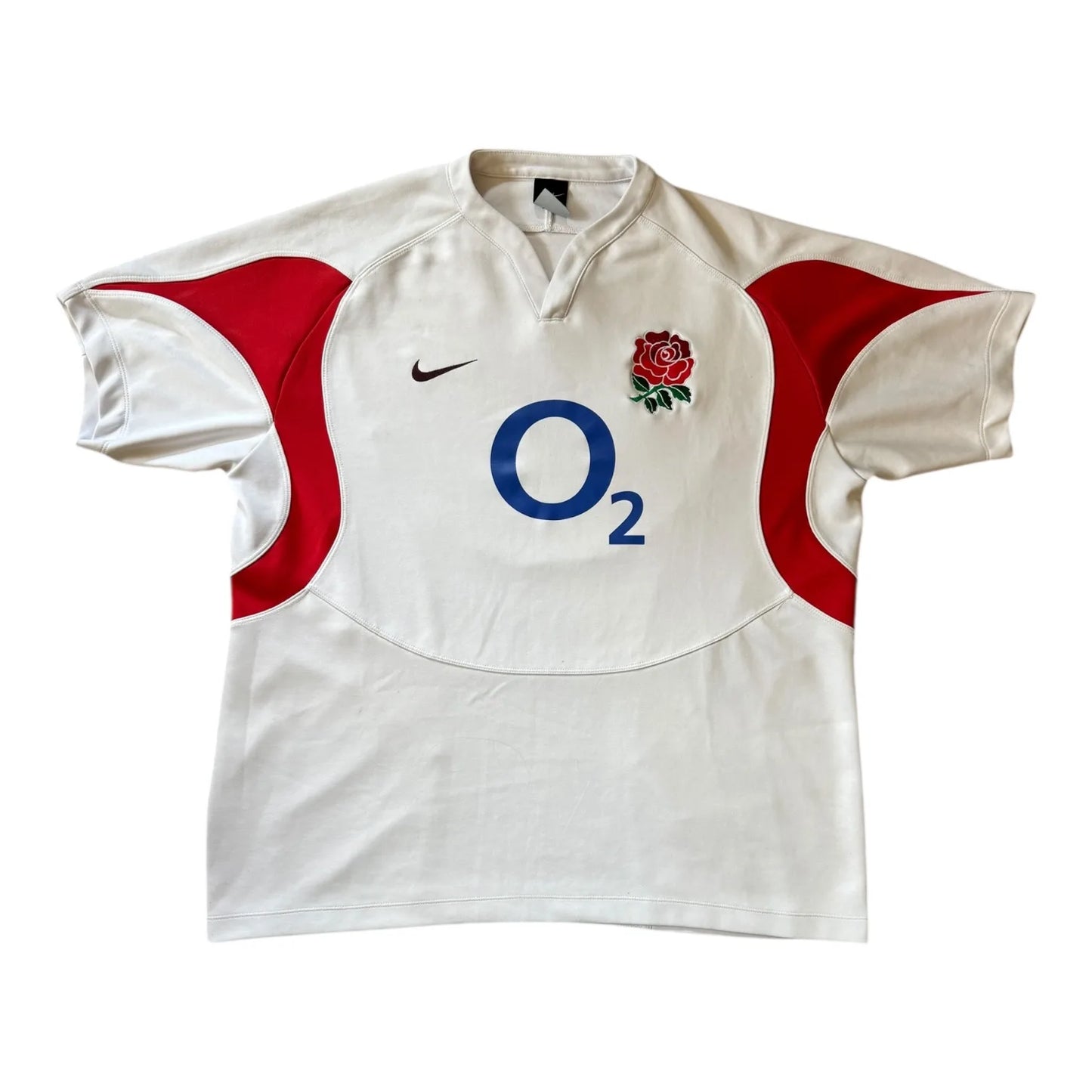 Extra large Nike White England Rugby Shirt