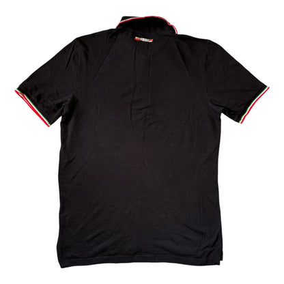 Medium Ferrari Black Polo Shirt