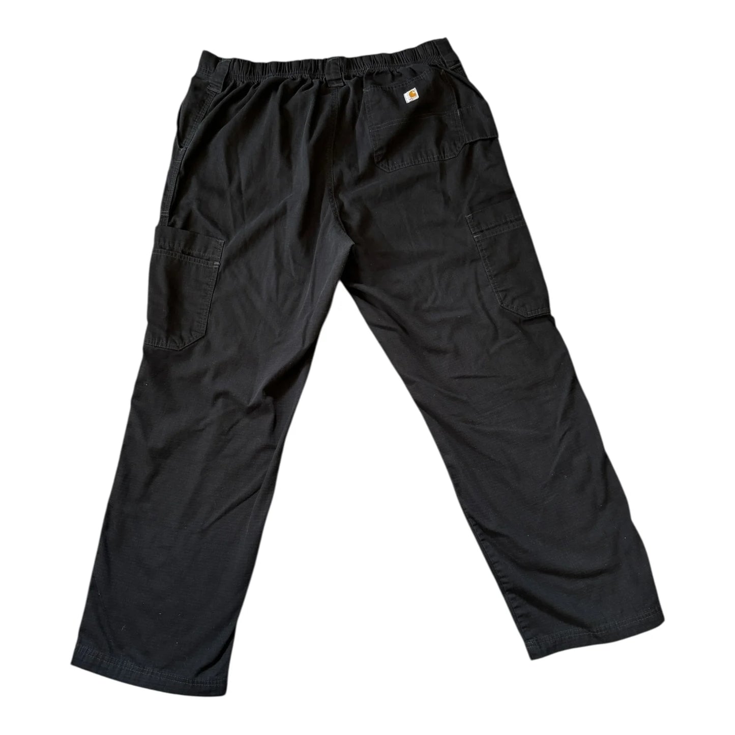 Large Carhartt Black Cargo Trousers