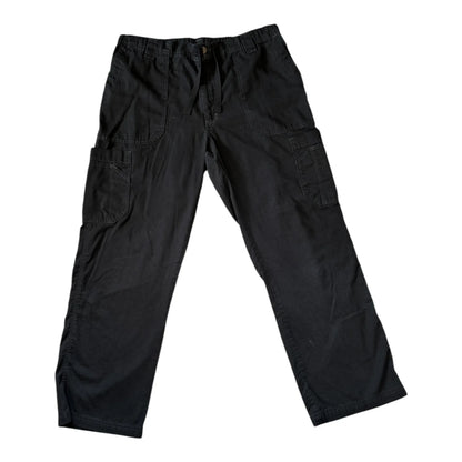 Large Carhartt Black Cargo Trousers