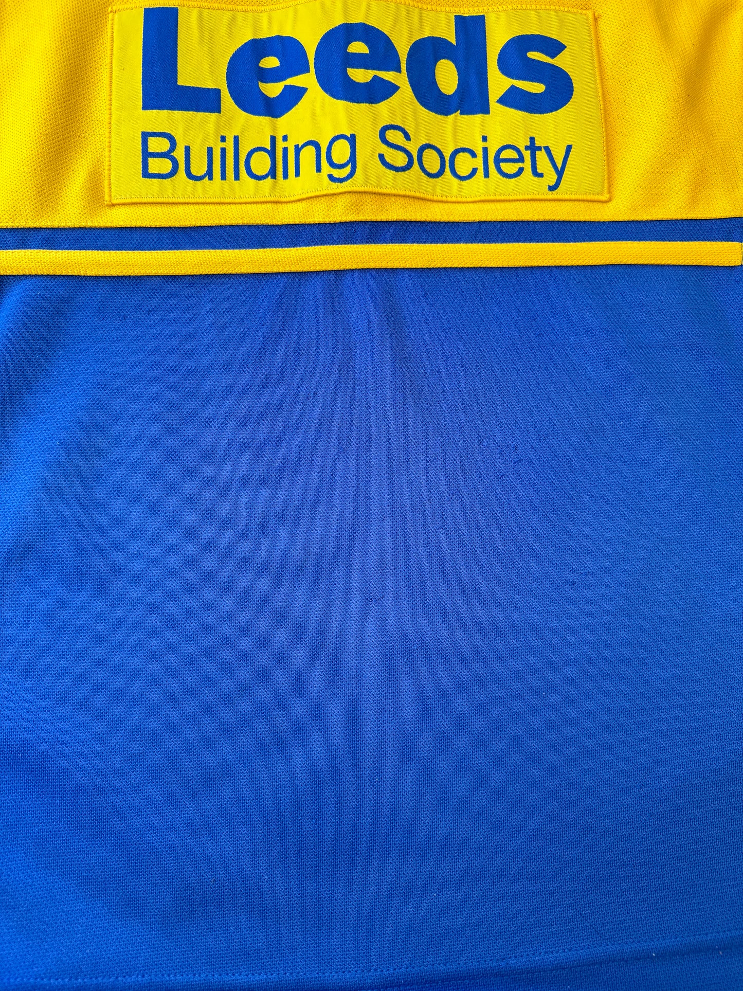 Large Leeds Rhinos Blue Rugby Shirt