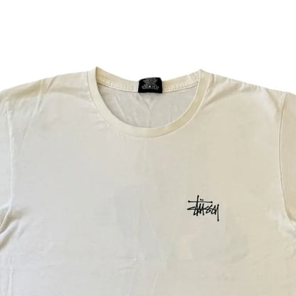 Medium Stussy White Graphic T-Shirt