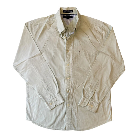 Large Tommy Hilfiger Pale Green Shirt