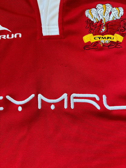 XXL Olorun Red Wales Rugby Shirt
