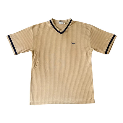 Large Reebok Beige T-Shirt