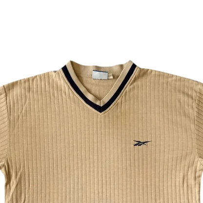 Large Reebok Beige T-Shirt