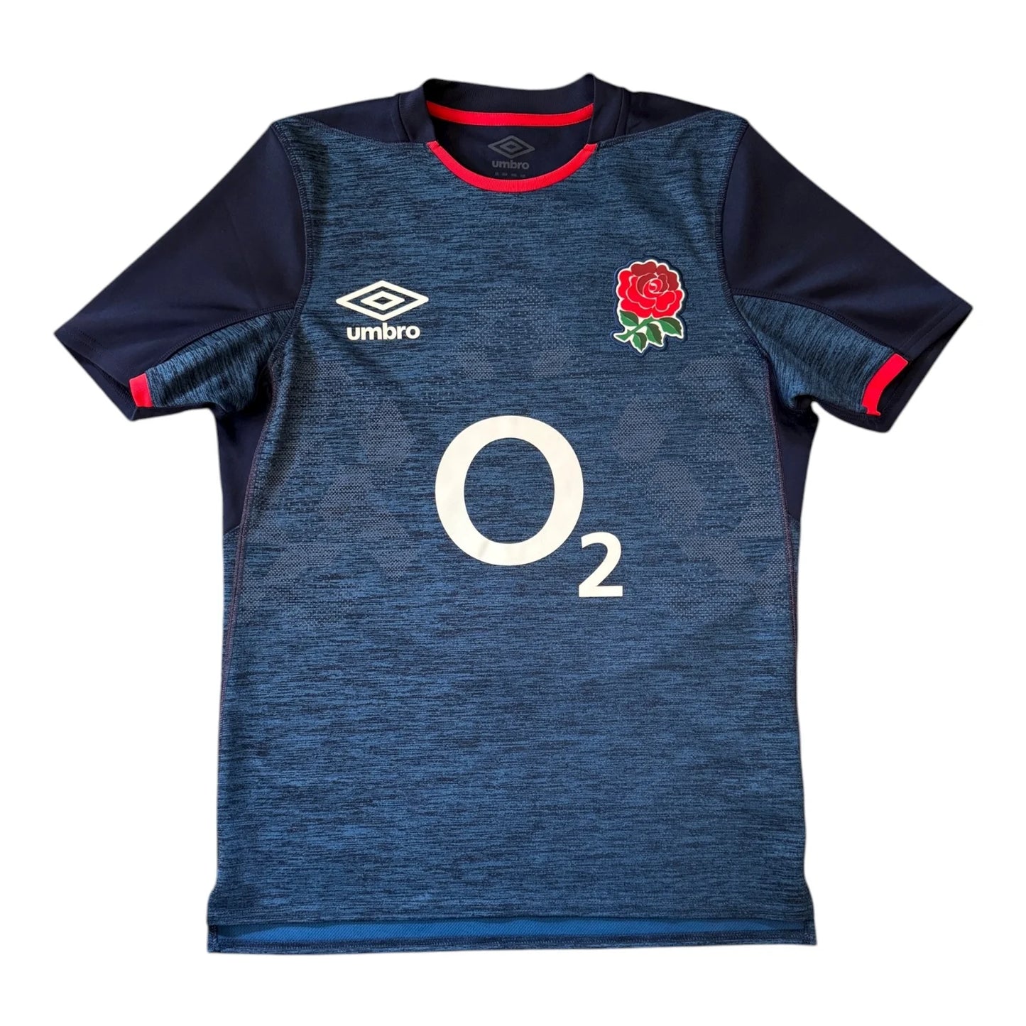 Small Umbro Navy England Rugby T-Shirt