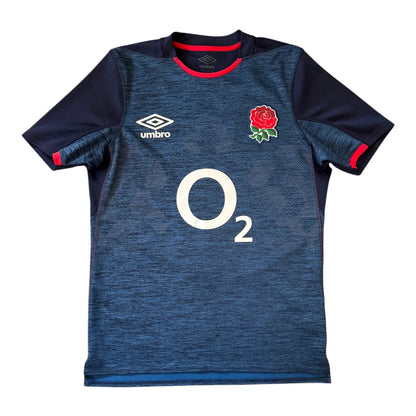 Small Umbro Navy England Rugby T-Shirt