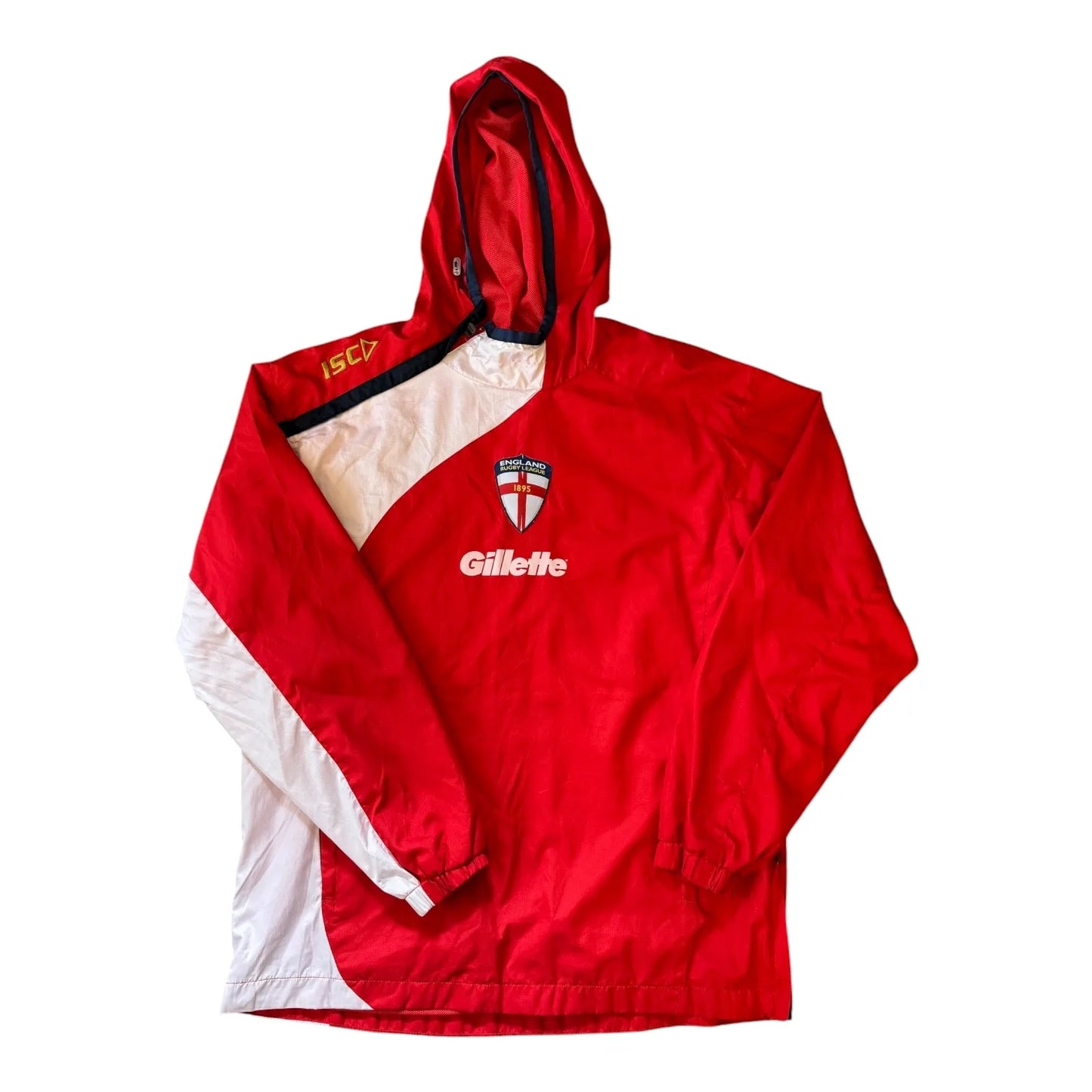 Small ISC England Rugby League Red Windbreaker