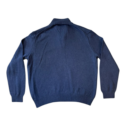 XXL Ralph Lauren Blue Knitted 1/4 Zip