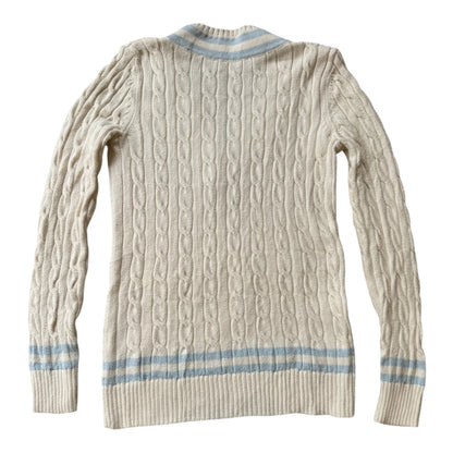 Women's Extra small Ralph Lauren White Cable Knit