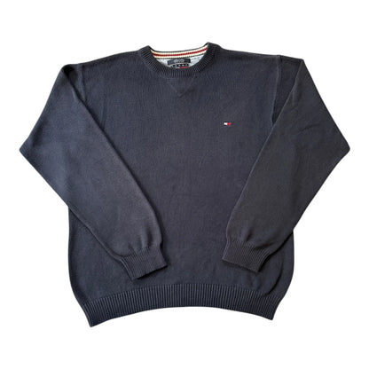 Extra large Tommy Hilfiger Blue Knitted Jumper