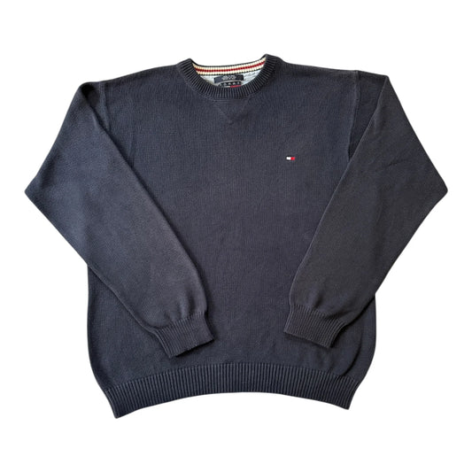 Extra large Tommy Hilfiger Blue Knitted Jumper