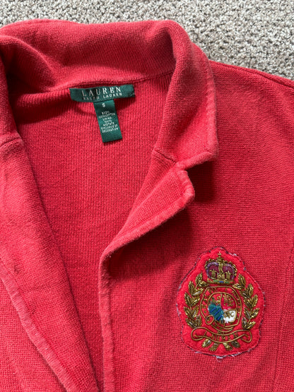 Women's Small Ralph Lauren Red Blazer