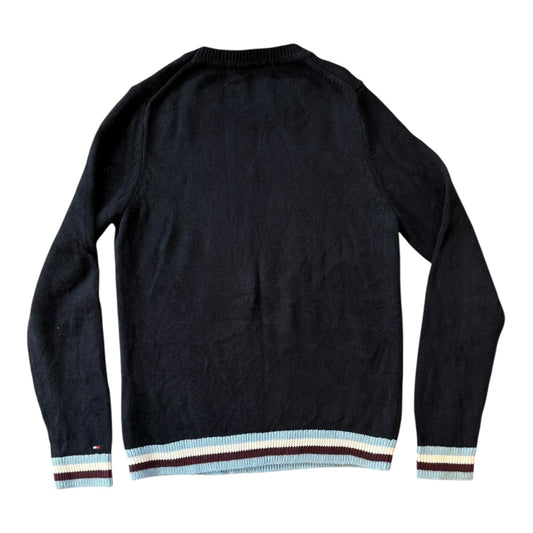 Women's Extra small Tommy Hilfiger Black Knitted Jumper