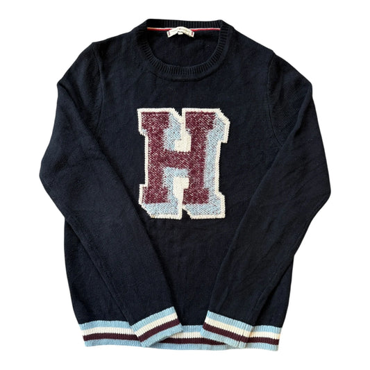 Women's Extra small Tommy Hilfiger Black Knitted Jumper