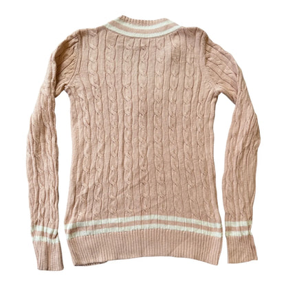 Women's Extra small Ralph Lauren Pink Cable Knit