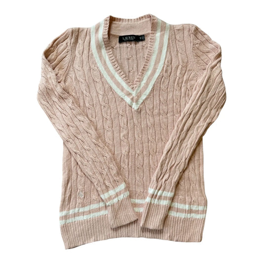 Women's Extra small Ralph Lauren Pink Cable Knit
