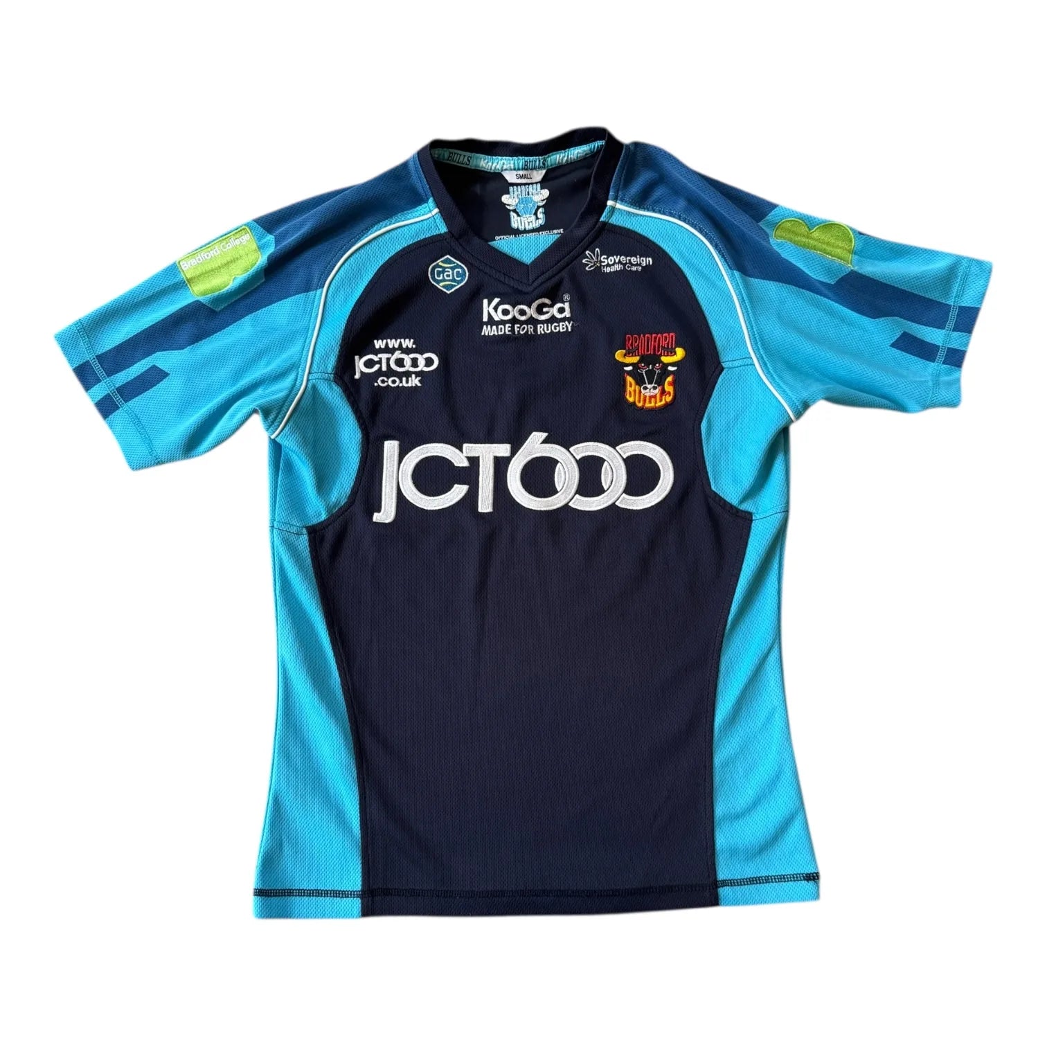 Small Kooga Navy Bradford Bulls 08/09 Rugby Shirt