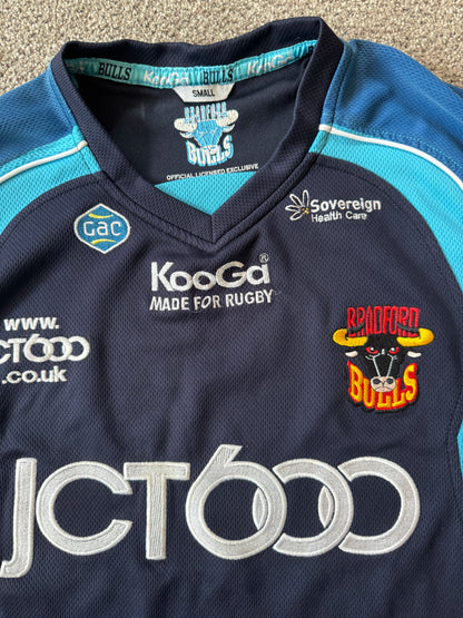 Small Kooga Navy Bradford Bulls 08/09 Rugby Shirt