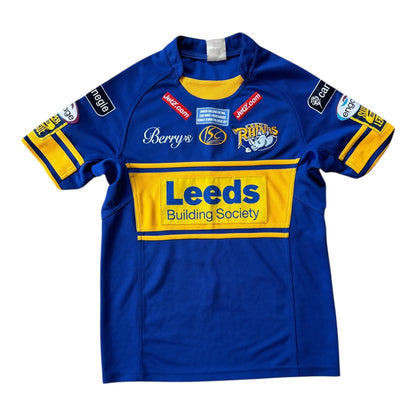 Small Blue Leeds Rhinos Carnegie Challenge Cup 2011 Rugby Shirt