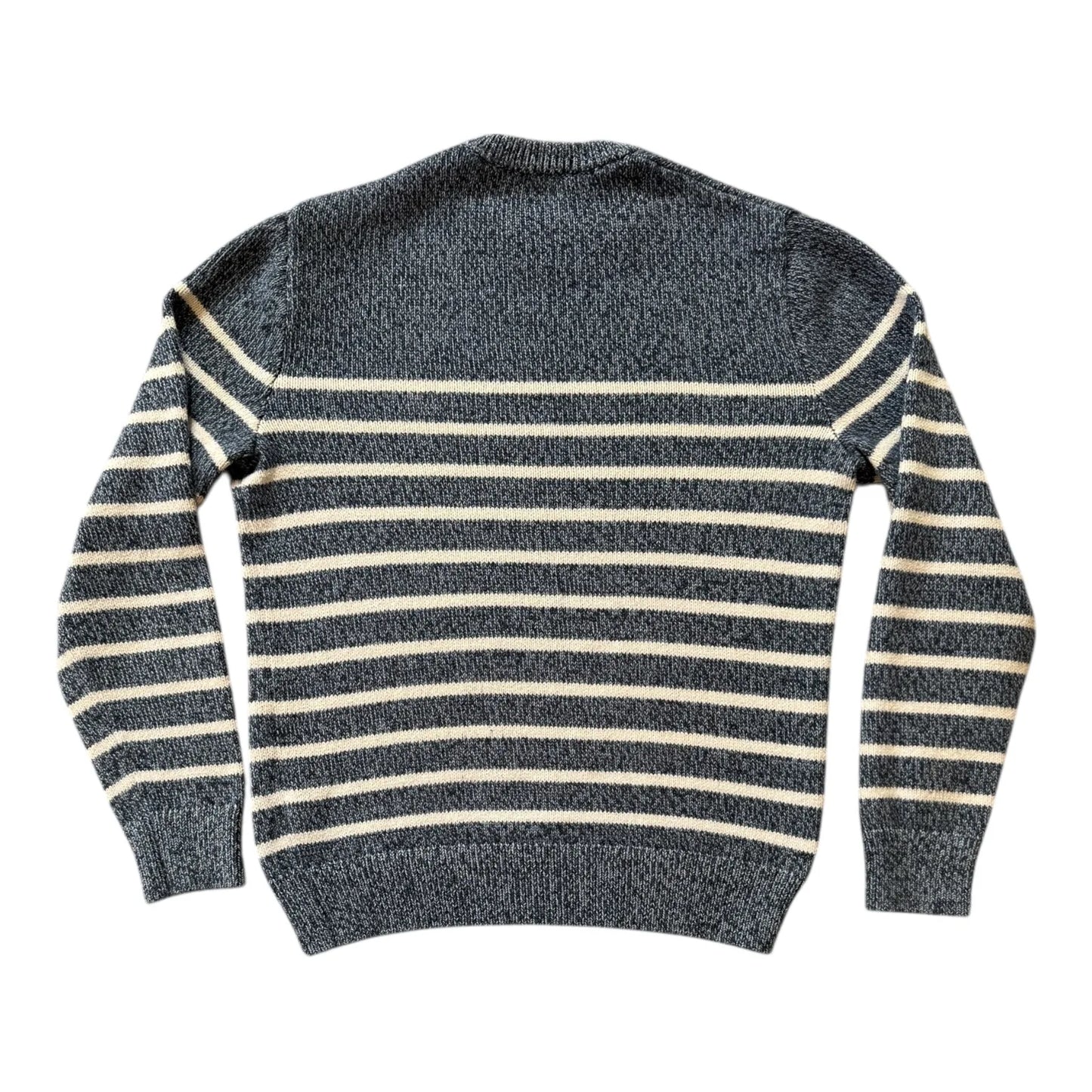 Medium Gap Blue Striped Knitted Jumper