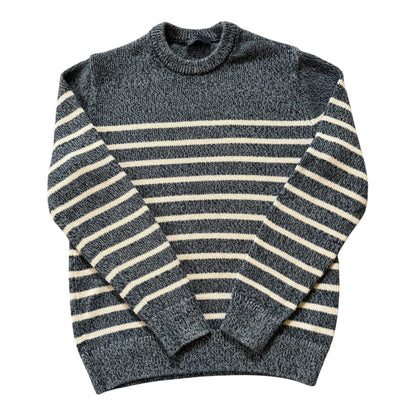 Medium Gap Blue Striped Knitted Jumper