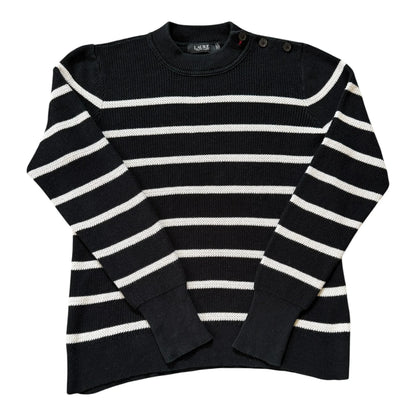 Women's Small Ralph Lauren Black Label Striped Knitted Jumper
