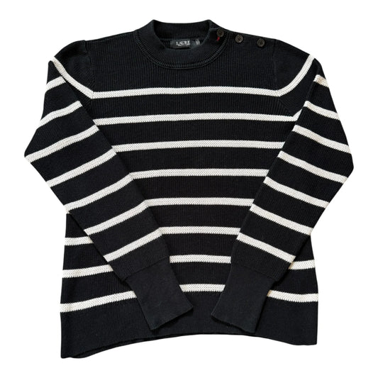 Women's Small Ralph Lauren Black Label Striped Knitted Jumper