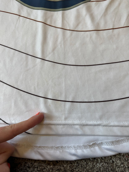 Large White Toulon 2011/12 Rugby Shirt